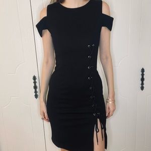 Guess black cocktail dress. little black dress!